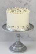 Metallic Sprinkles Cake