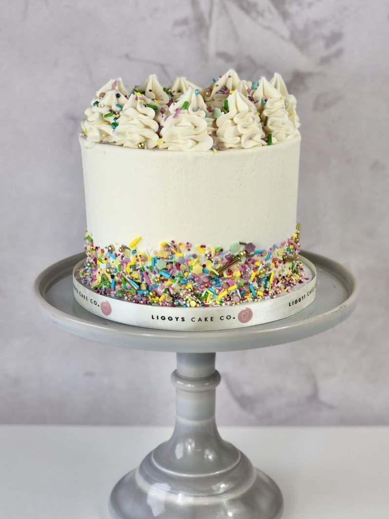 Confetti Sprinkles Cake Cake in a Hurry