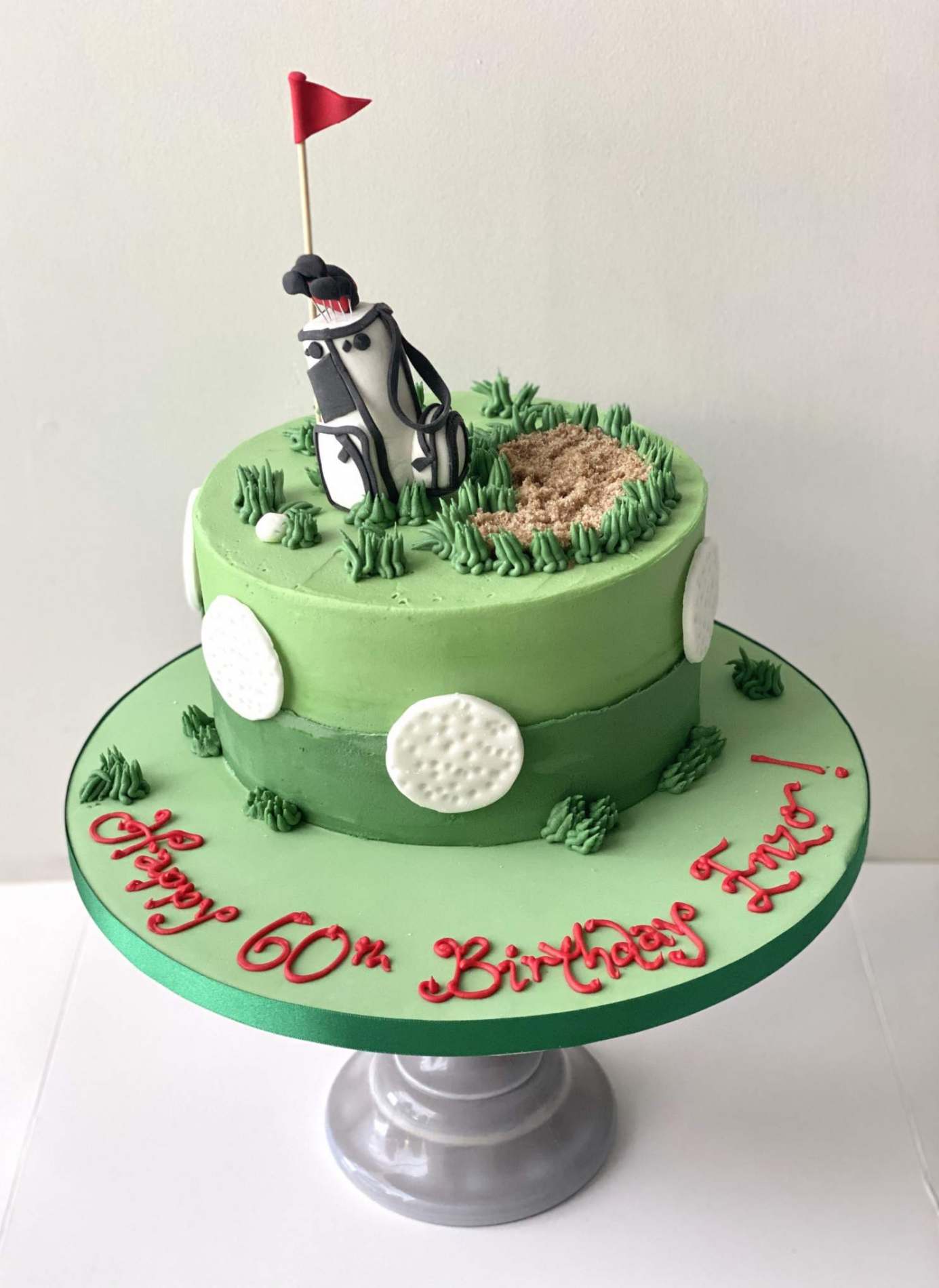 Golf Bag Buttercream Cake Birthdays