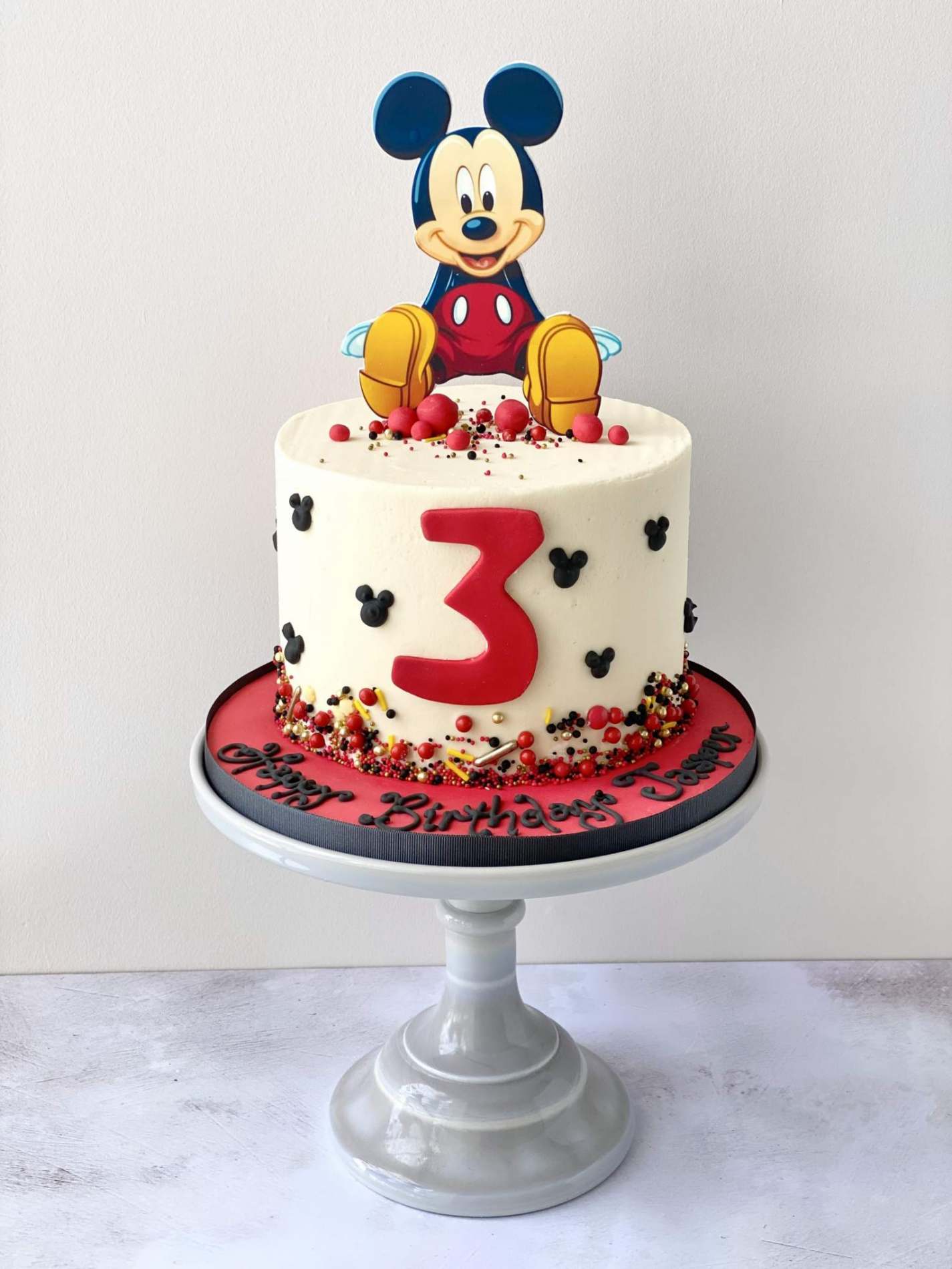 Mickey Mouse Layer Cake