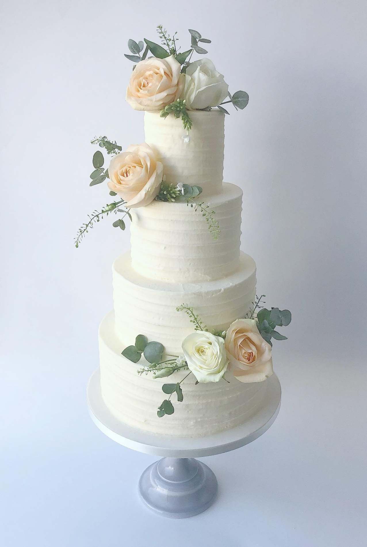 Textured Buttercream Wedding Cake | Wedding Cakes