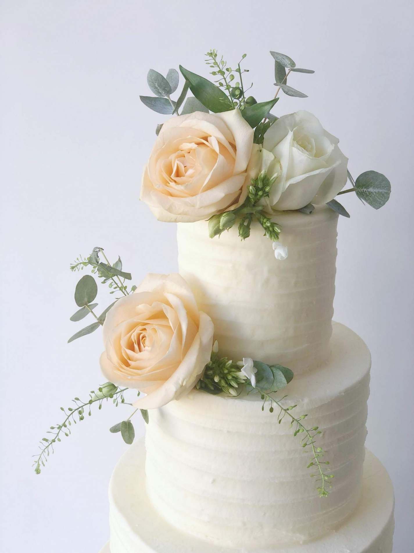 Textured Buttercream Wedding Cake | Wedding Cakes
