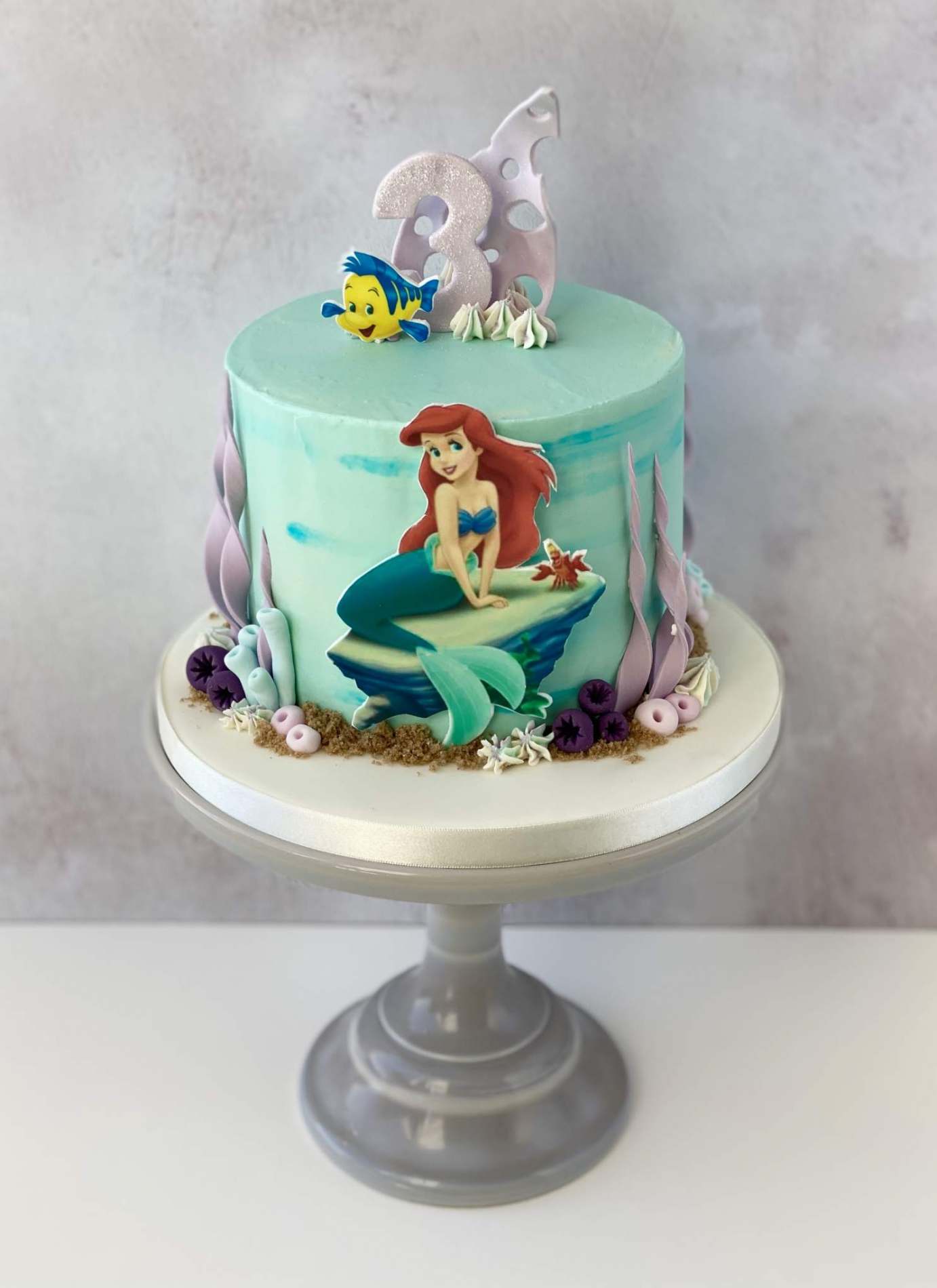 Little Mermaid Layer Cake | birthdays