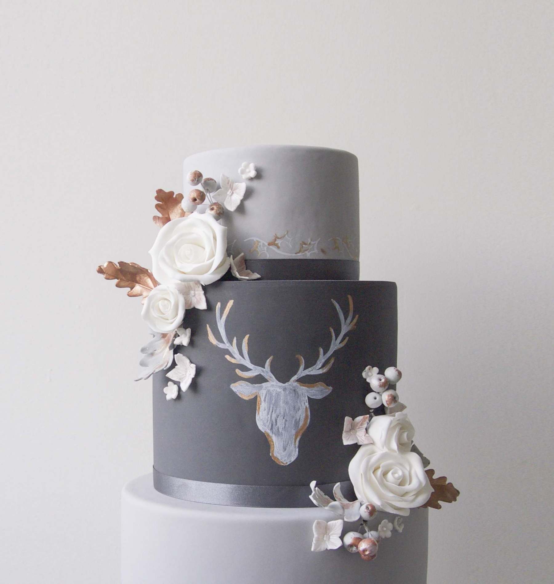 Copper Stag | Wedding cake