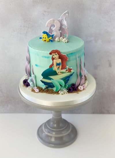 Little Mermaid Layer Cake 