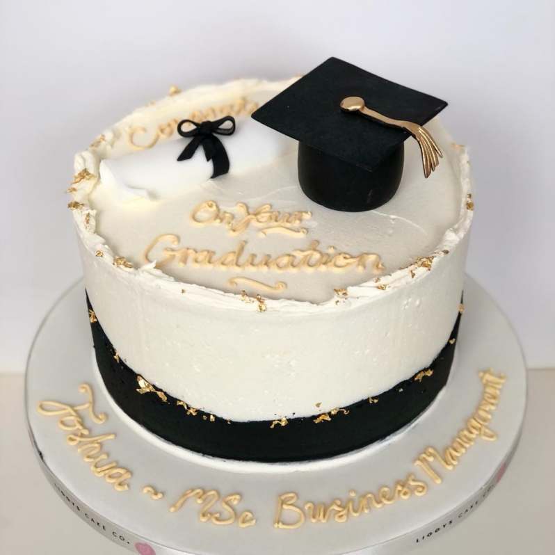 Graduation Buttercream Cake