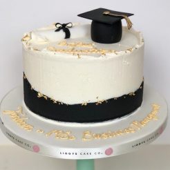 Graduation Buttercream Cake