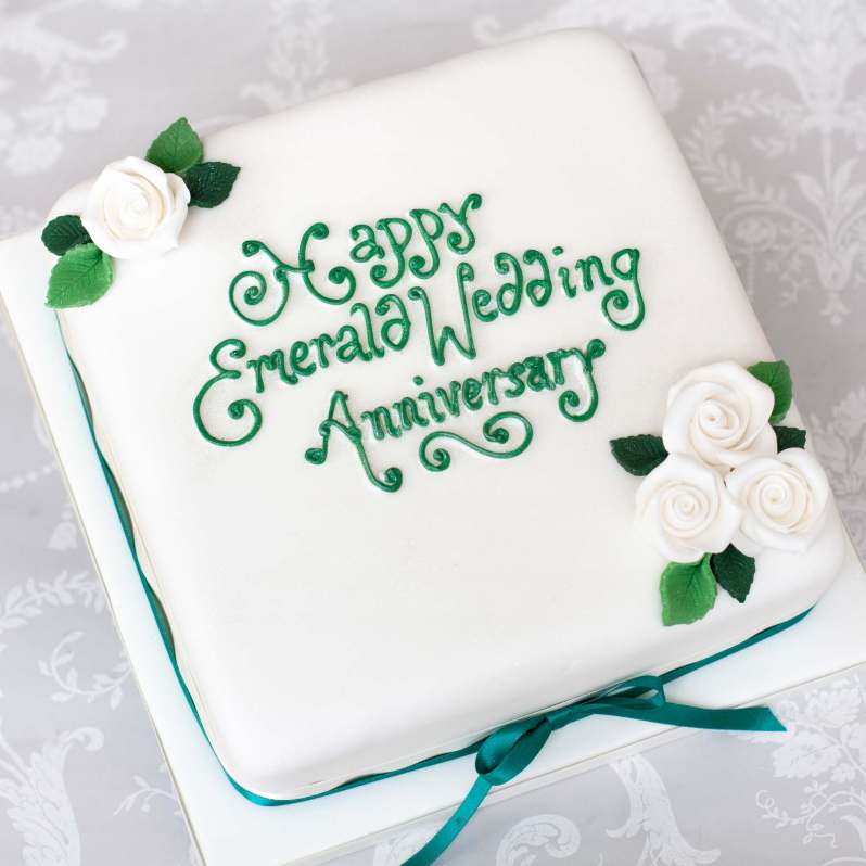 Anniversary Cakes|Emerald Wedding|Edinburgh|Glasgow