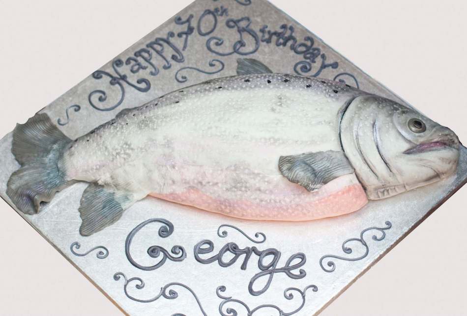 Gone Fishing Cake Topper-Angler or Fisherman Black Glitter Catch Big Fish  Cake Topper Decoration for a Birthday Party or a Fishing Theme  Party-SugarGera : Amazon.ca: Grocery & Gourmet Food