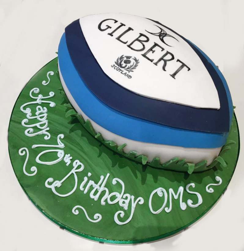 Rugby Ball Cake | Celebration Cakes